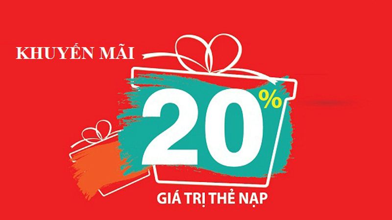 Viettel khuyến mại 20% ngày 19/62021