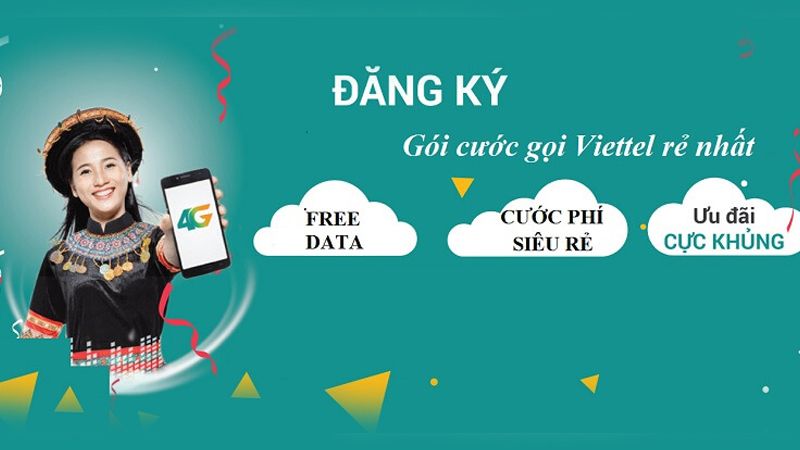 Những gói cước gọi rẻ nhất của Viettel